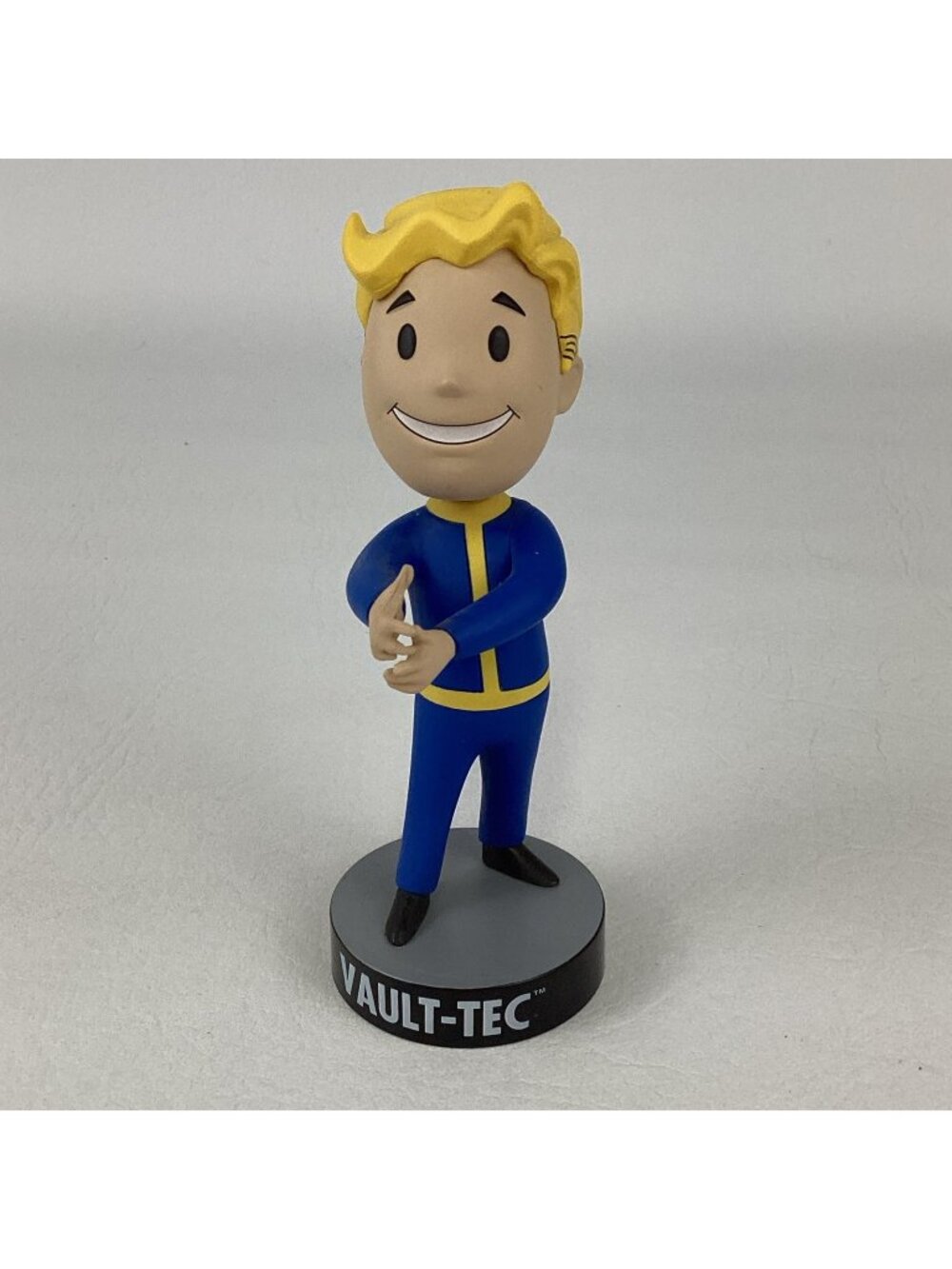 Fallout Vault-Tec Video Game Character Vault Boy 5" Bobble head Small Guns 2016